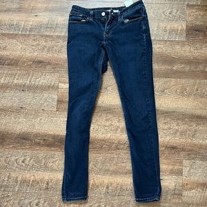 Levi Strauss 535 size 27 super skinny jeans